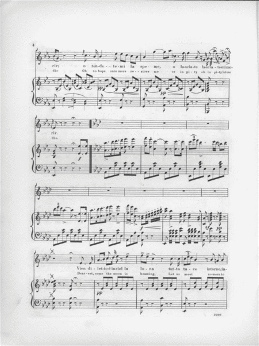Qui La Voce. It was her in Accents Sweetest Voice scores gallery preview page 4