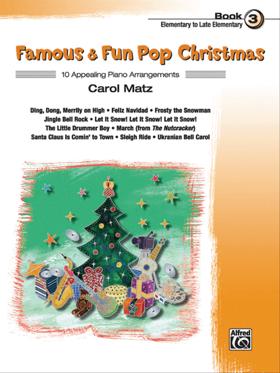 Famous & Fun Pop Christmas, Book 3 Piano Method scores gallery preview page 1