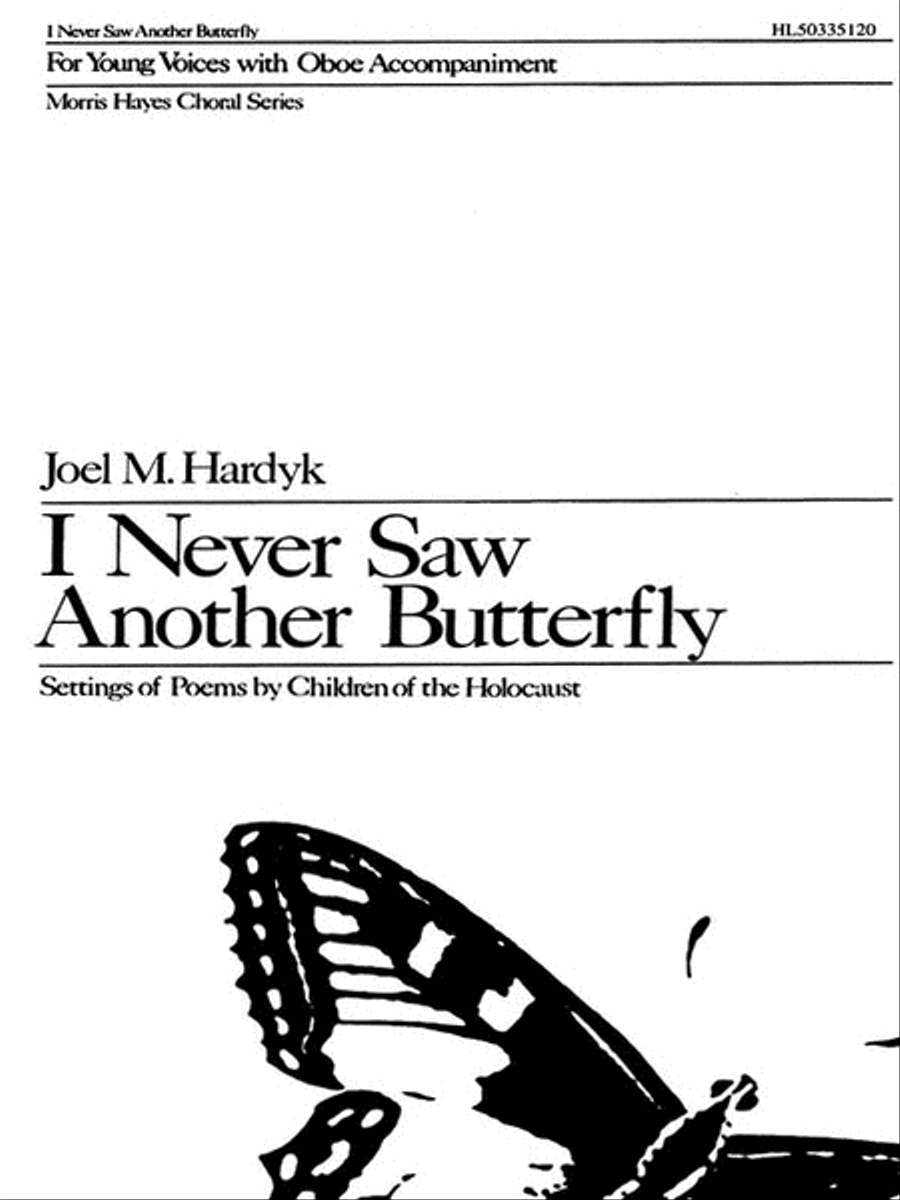 I Never Saw Another Butterfly SA scores gallery preview page 1