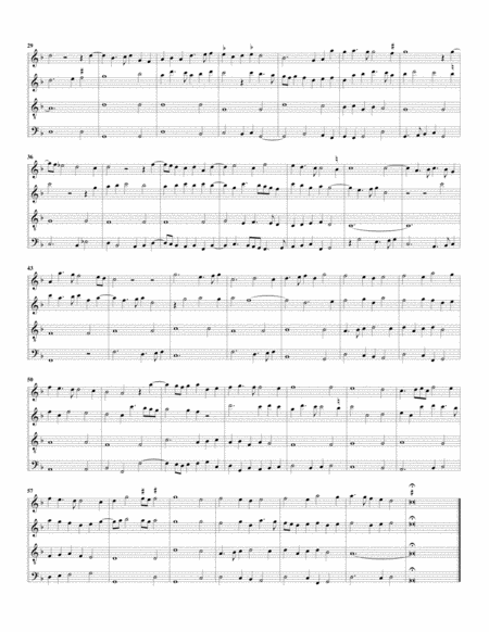 Tandernack (t'Andernaken) (arrangement for 4 recorders)