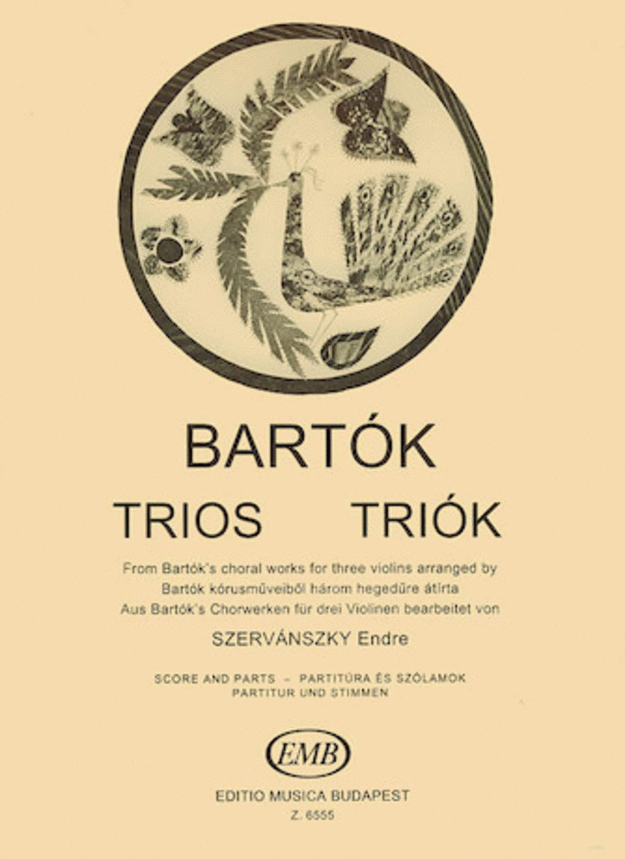 Trios for Three Violins Violin scores gallery preview page 1