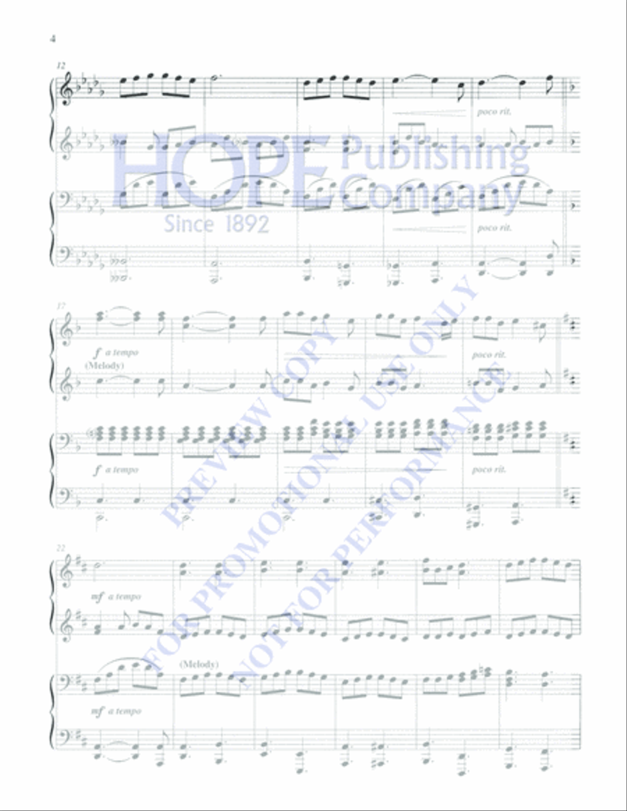 Contemporary Hymns and Songs II Piano Accompaniment scores gallery preview page 8