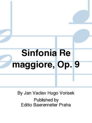 Book cover for Symphony in D major, op. 23