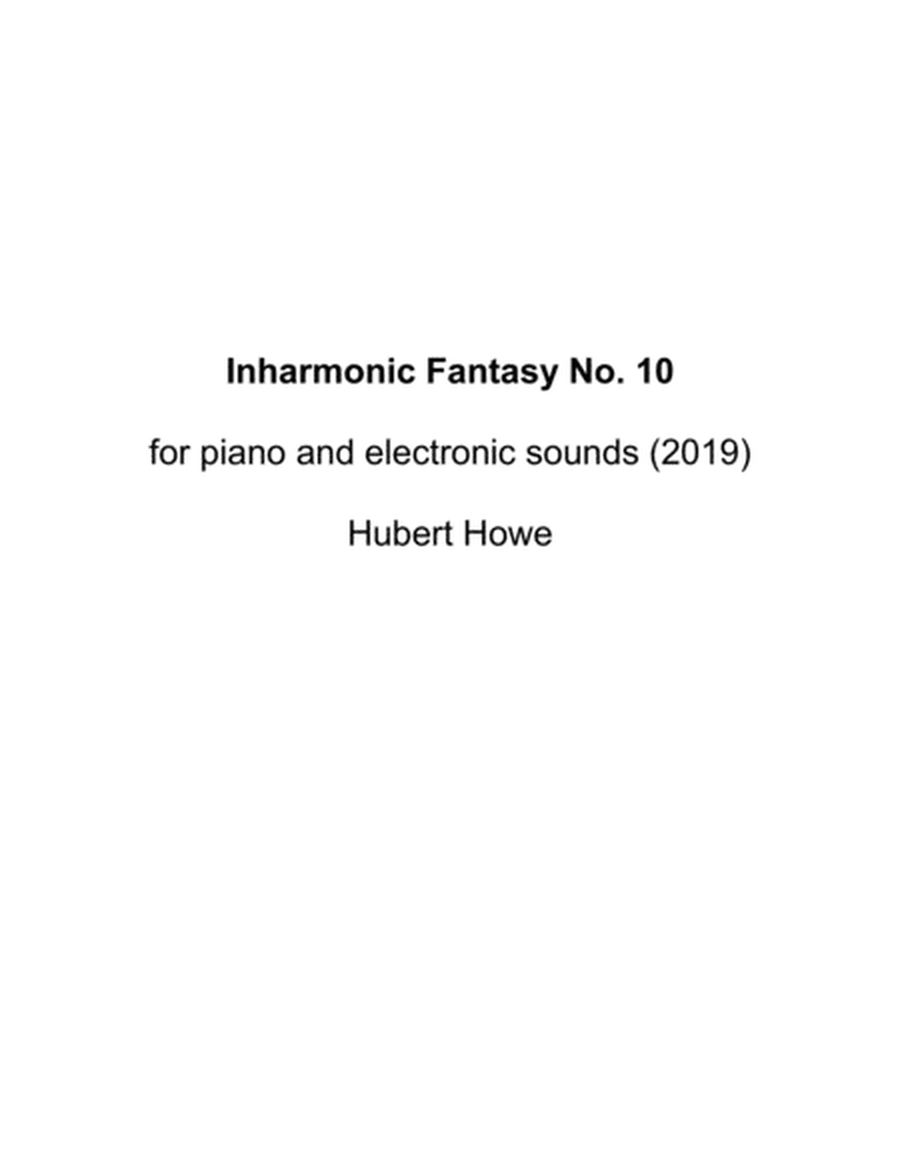 [Howe] Inharmonic Fantasy No. 10