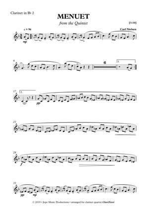 Menuet from Quintet - Carl Nielsen