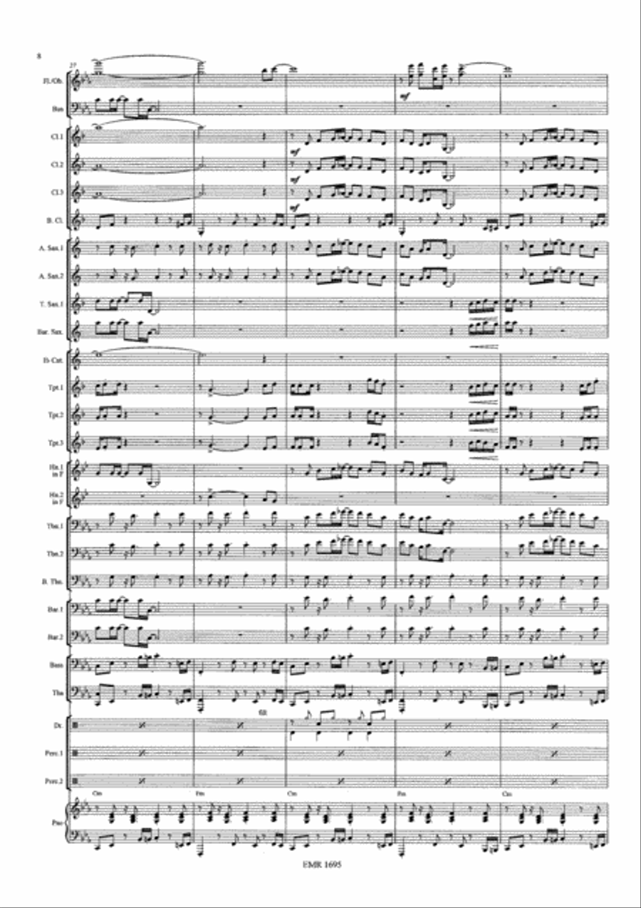 Alexandrie, Alexandra Alexandrie, Alexandra Concert Band scores gallery preview page 9