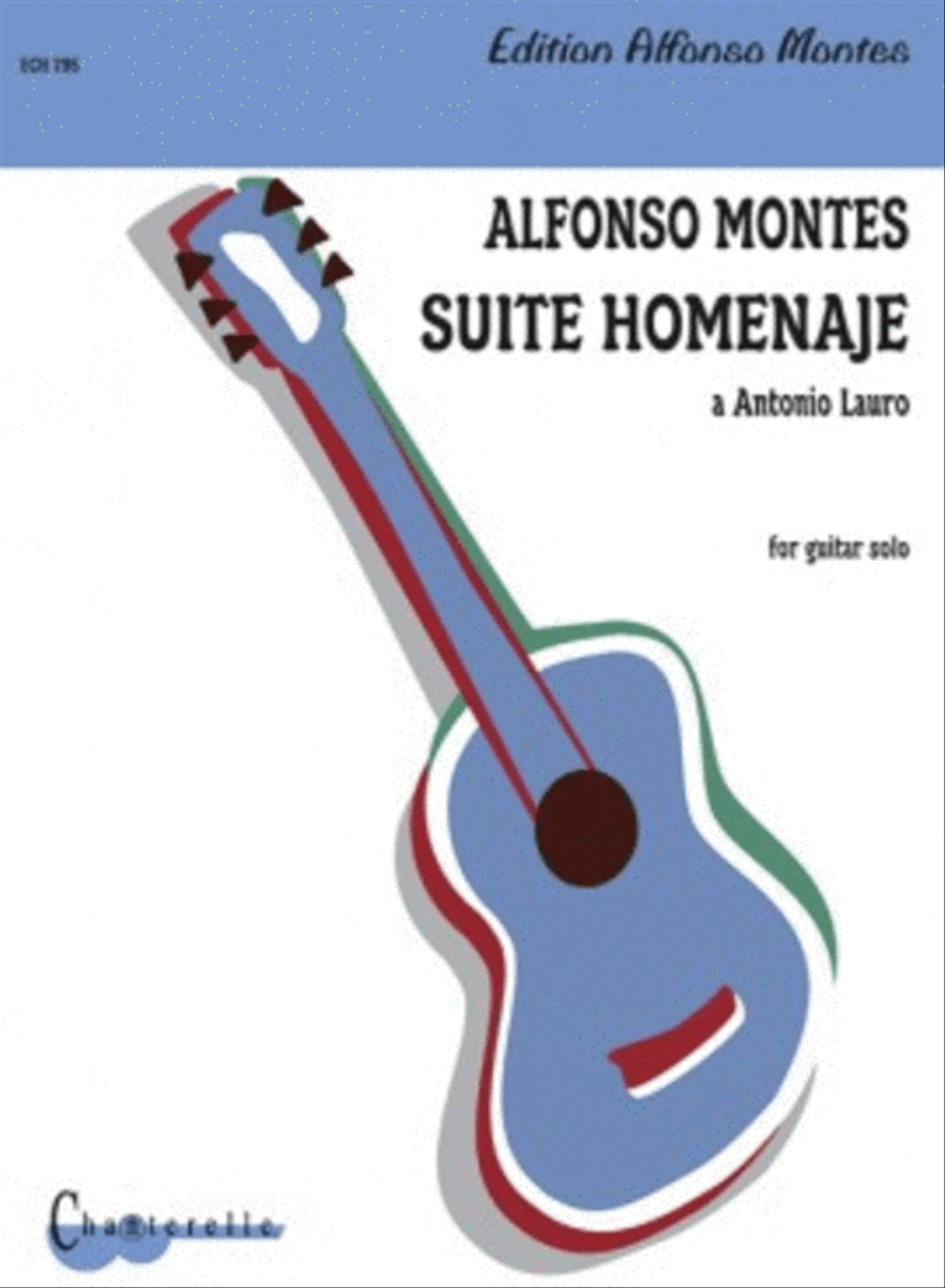 Suite Homenaje Classical Guitar scores gallery preview page 1