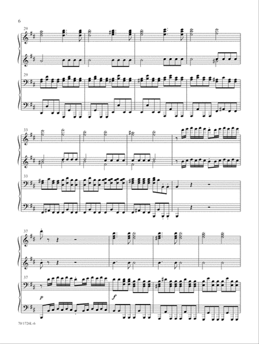 Christmas with the Classics Piano Duet scores gallery preview page 6