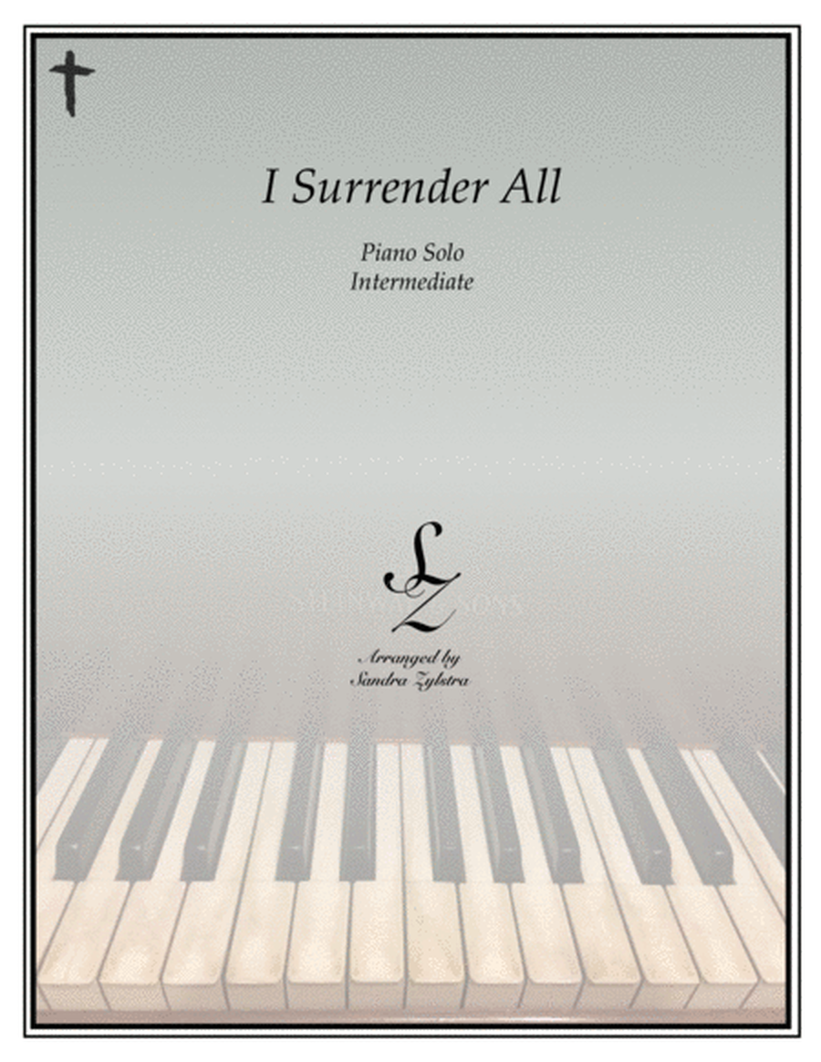 I Surrender All (intermediate piano solo) image number null