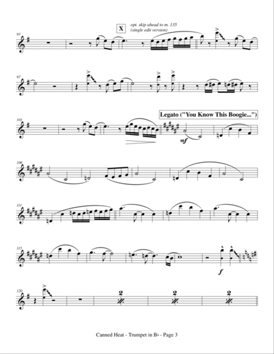 Canned Heat Small Ensemble scores gallery preview page 5