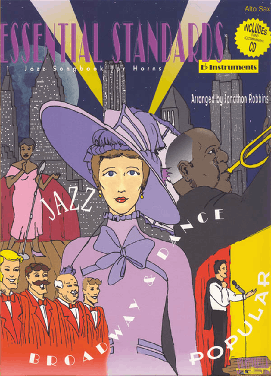 Essential Standards for Alto Sax with CD Alto Saxophone scores gallery preview page 1