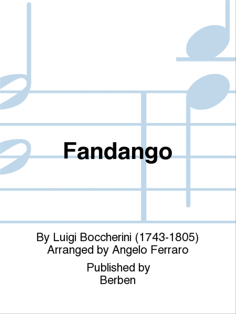 Fandango Chamber Music scores gallery preview page 1