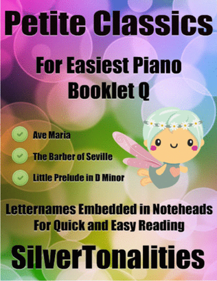 Book cover for Petite Classics for Easiest Piano Booklet Q