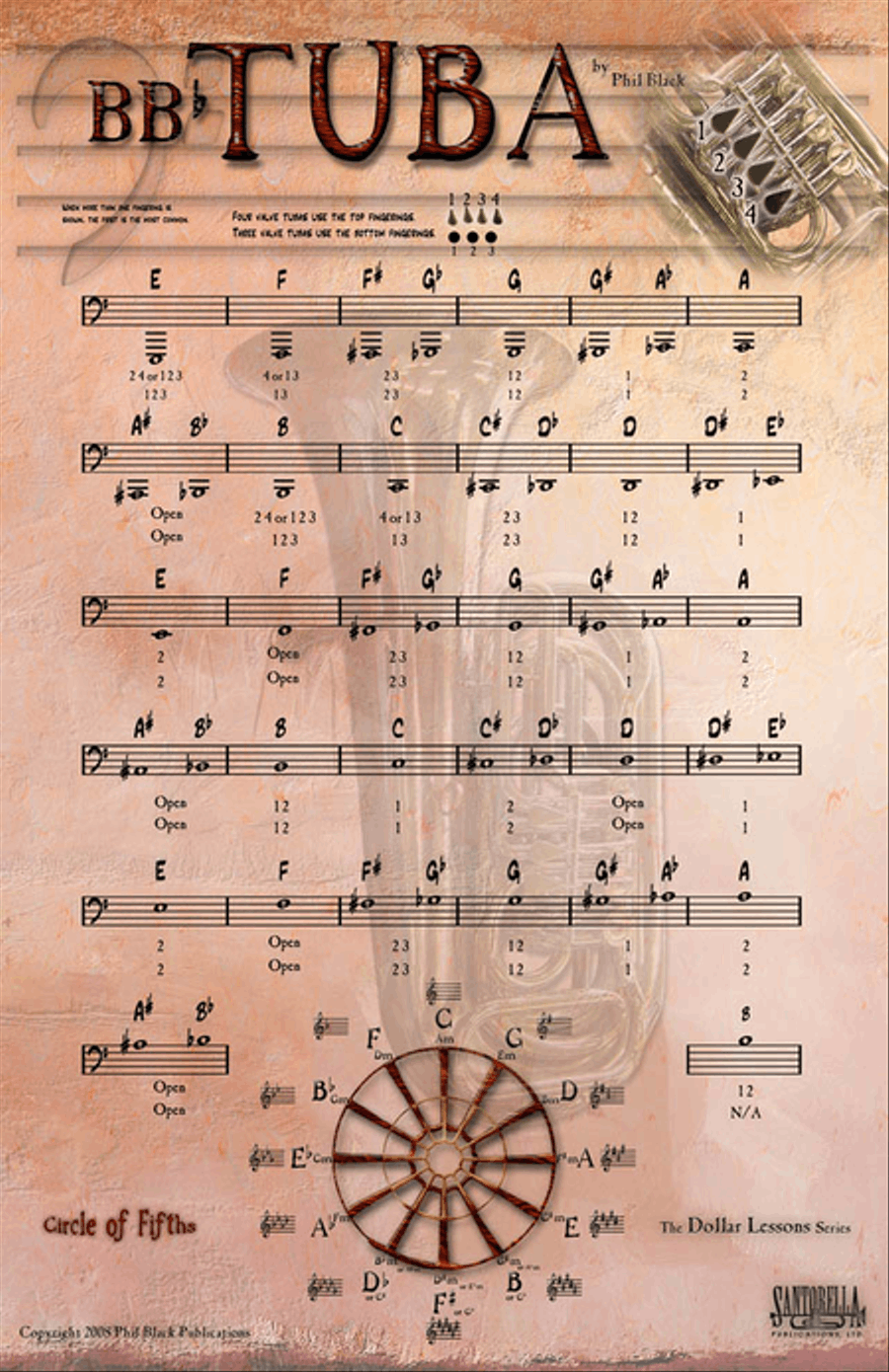 Instrumental Poster Series - Tuba Tuba scores gallery preview page 1