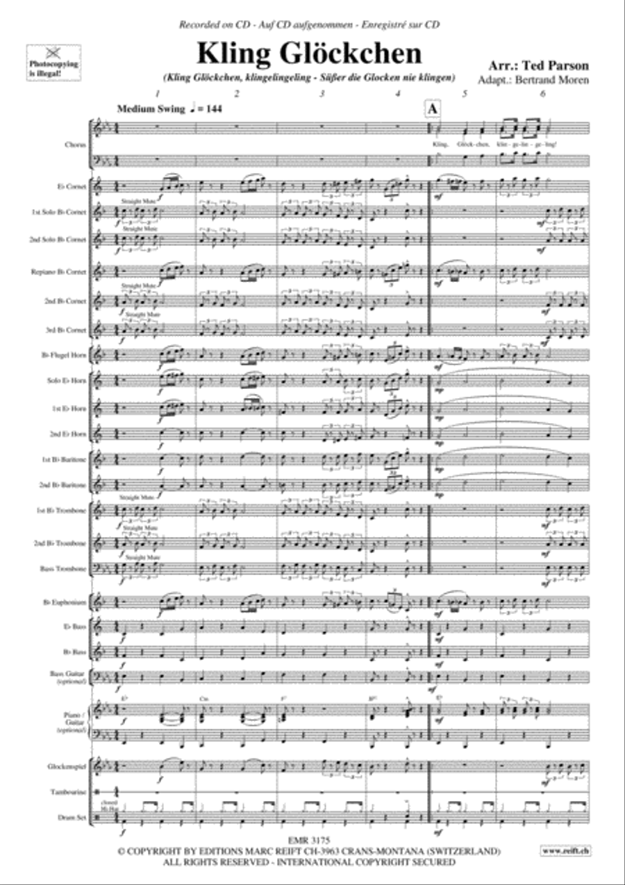 Kling Glöckchen Kling Glöckchen 4-Part scores gallery preview page 4