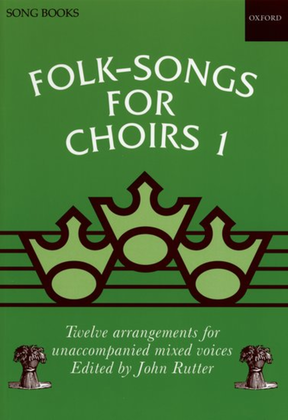 Book cover for Folk-Songs for Choirs 1