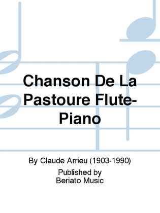 Chanson De La Pastoure Flute-Piano