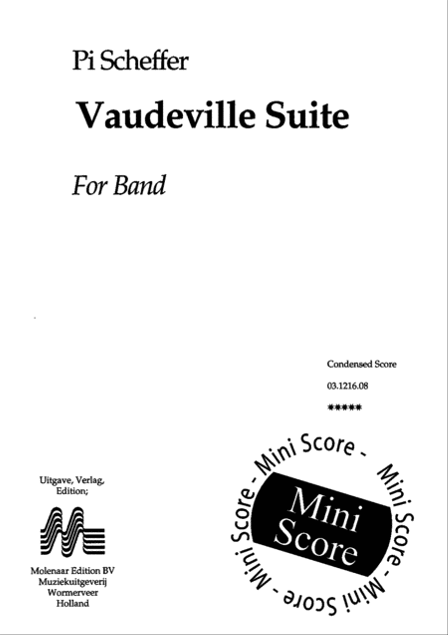 Vaudeville Suite Vaudeville Suite Concert Band scores gallery preview page 3