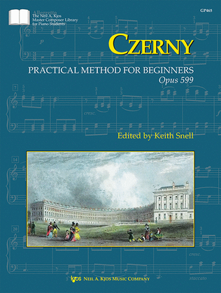 Book cover for Czerny: Practical Method For Beginners