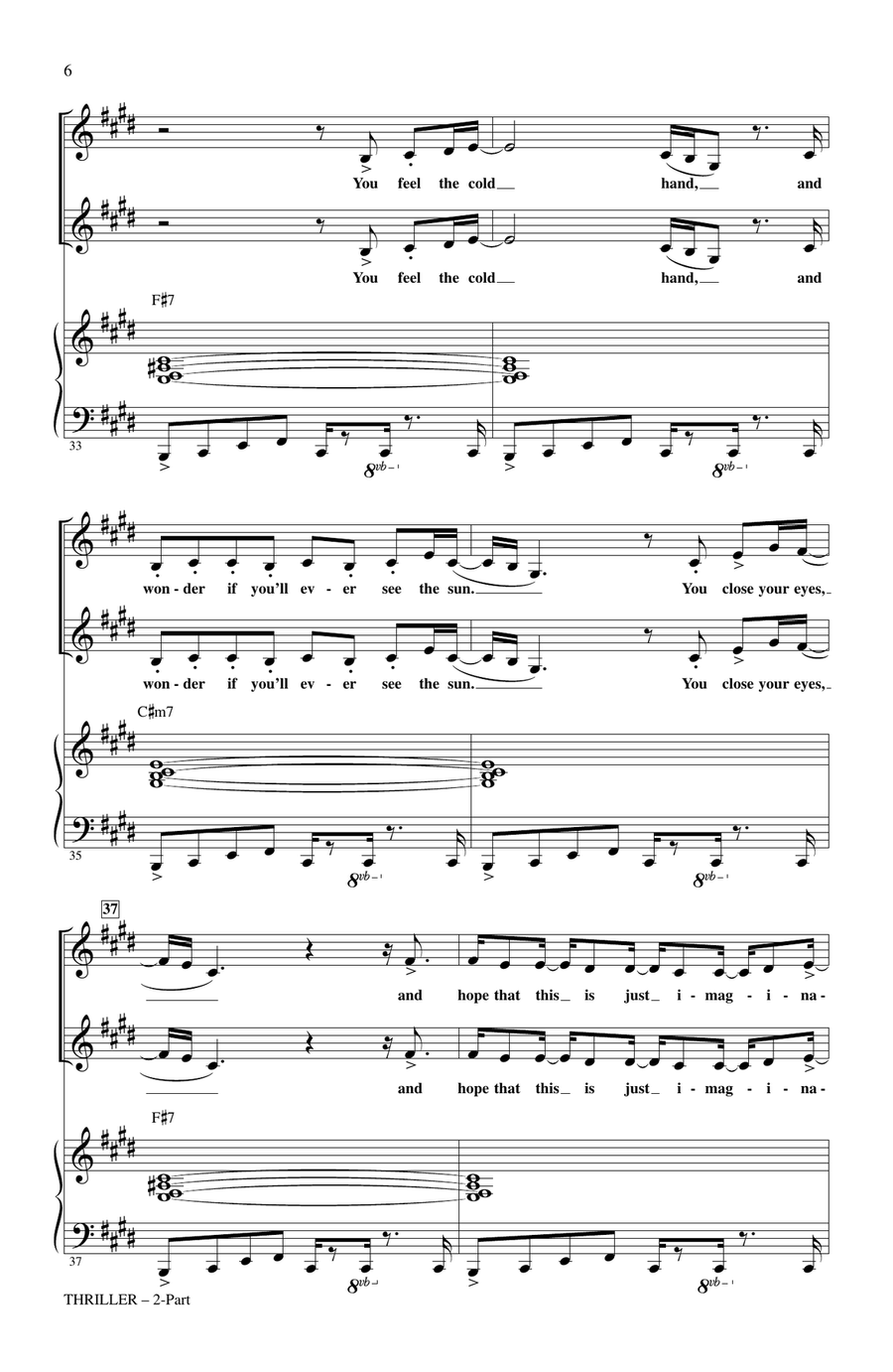 Thriller Thriller 2-Part scores gallery preview page 5