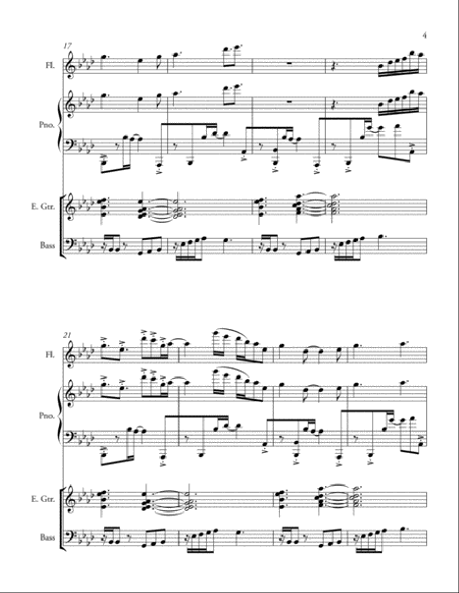 Quarry Music (2014) Small Ensemble scores gallery preview page 5