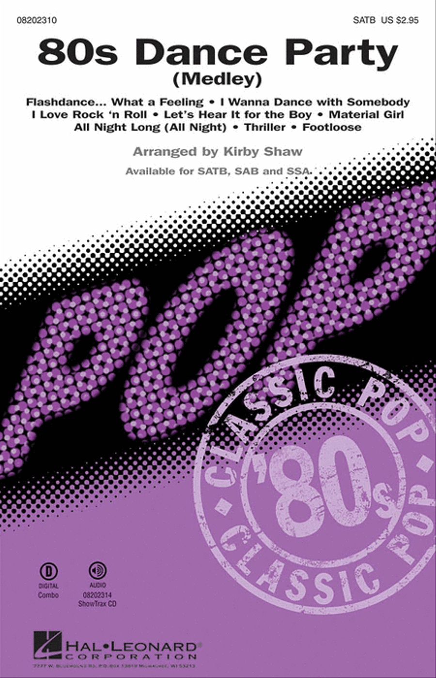 80s Dance Party Choir scores gallery preview page 1