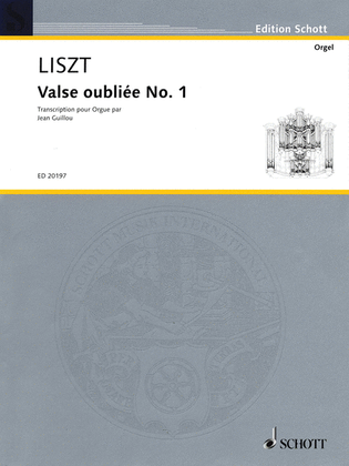 Book cover for Valse Oubliee No. 1