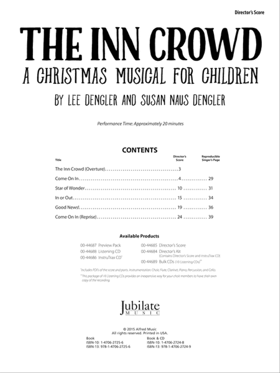 The Inn Crowd The Inn Crowd Choir scores gallery preview page 3