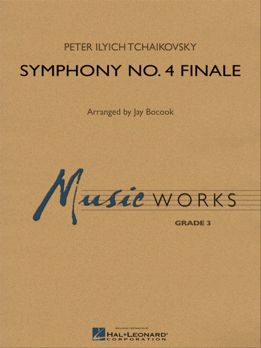 Symphony No. 4 - Finale Concert Band scores gallery preview page 1