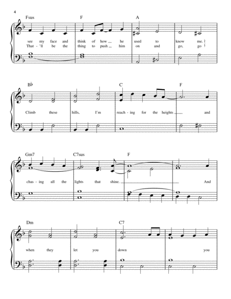 Another Day Of Sun (from La La Land) Easy Piano - Digital Sheet Music