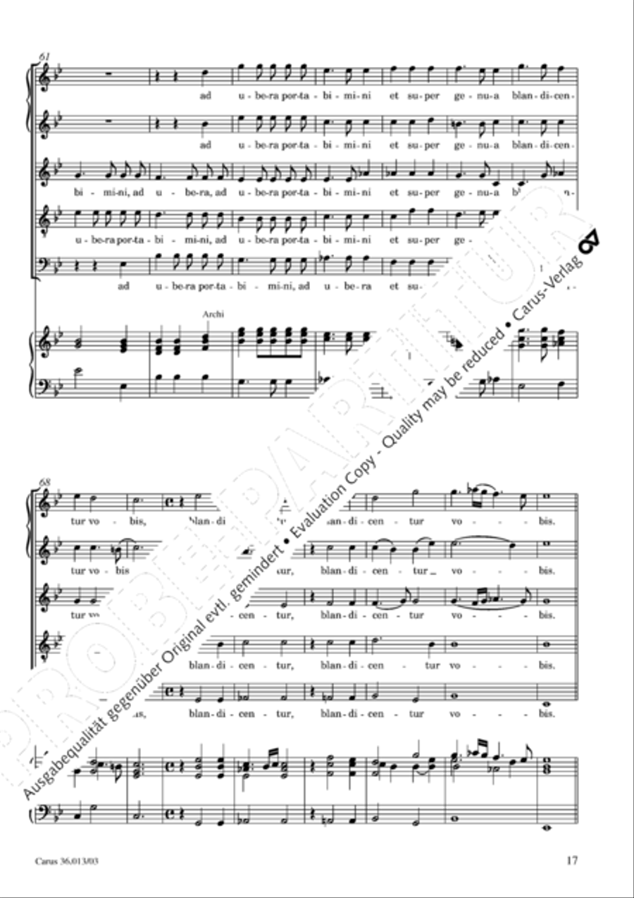 Membra Jesu nostri SSATB scores gallery preview page 18