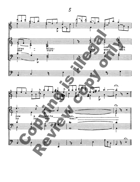 To Jordan Came the Christ (Full/Choral Score)