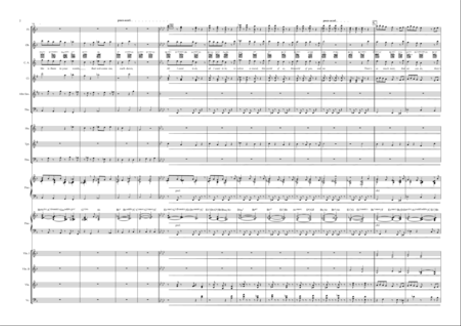 All We Need - Score Only Full Orchestra scores gallery preview page 2