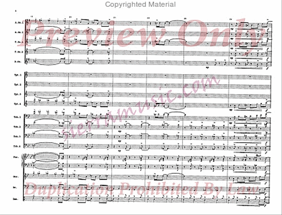 Keystone Shuffle Big Band scores gallery preview page 5