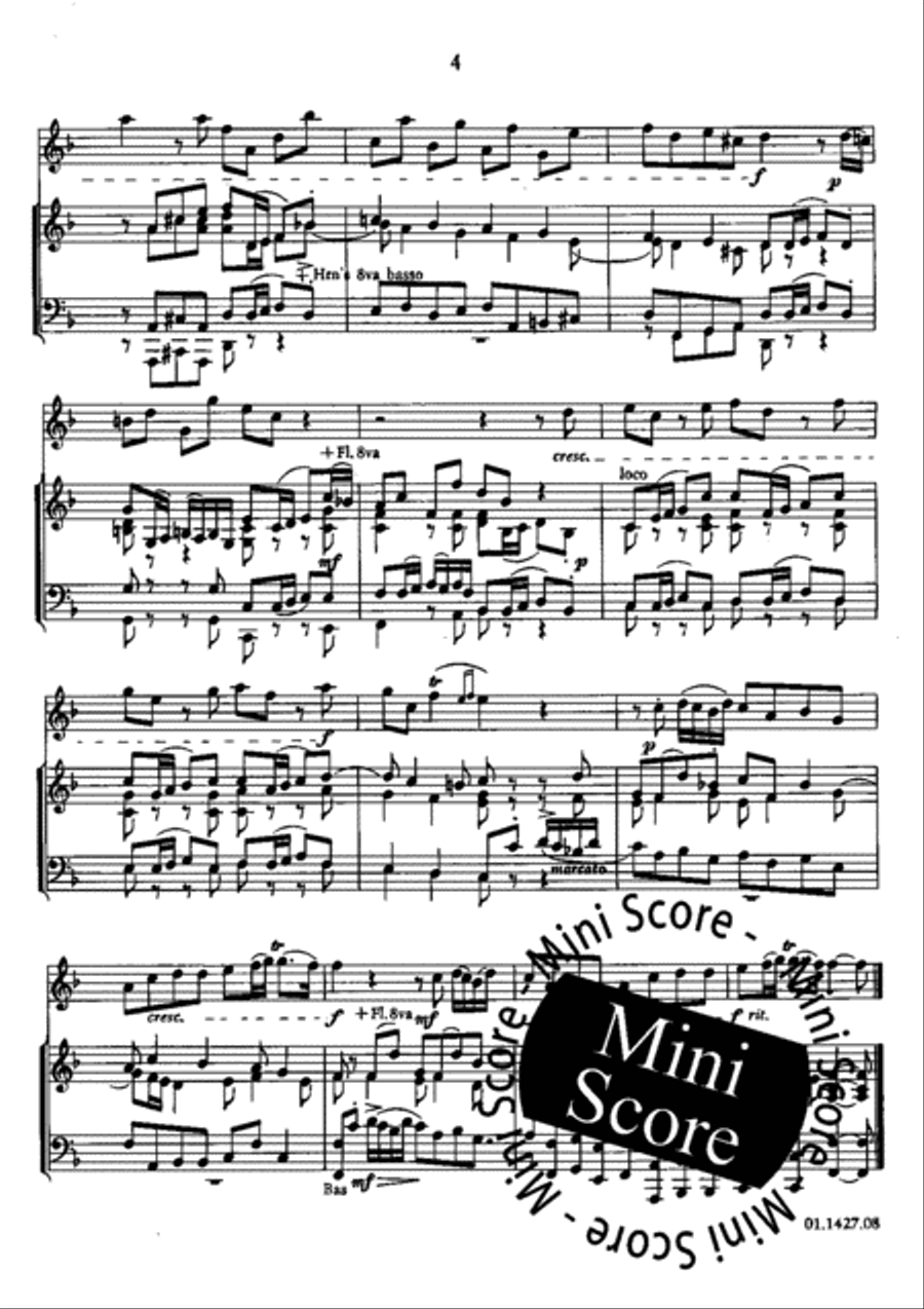 Concerto for Oboe and Band Concert Band scores gallery preview page 8