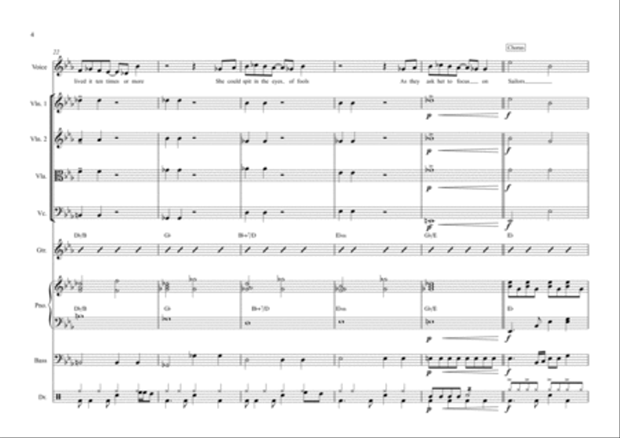 Life On Mars Small Ensemble scores gallery preview page 5