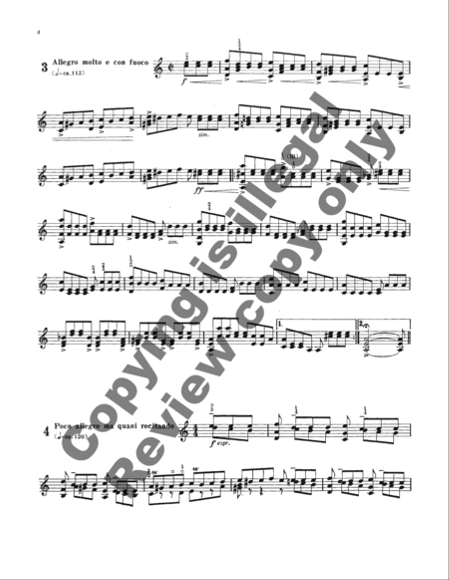 Caprice Variations Violin Solo scores gallery preview page 10