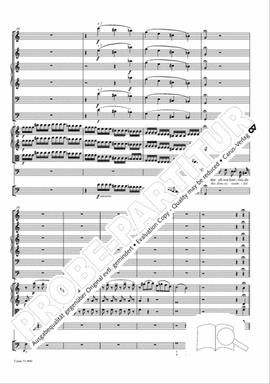 The Creation (Die Schopfung) 4-Part scores gallery preview page 59