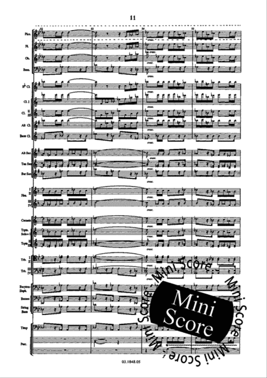 Summa Cum Laude Concert Band scores gallery preview page 17