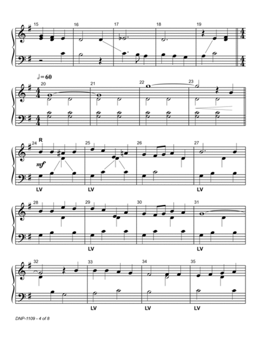 Christmas Carol Medley ~ 2 octave handbell choirs - REPRODUCIBLE image number null
