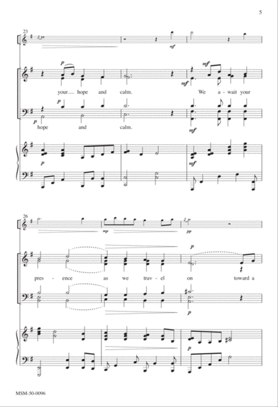 Long-Expected Dawn Long-Expected Dawn 4-Part scores gallery preview page 4