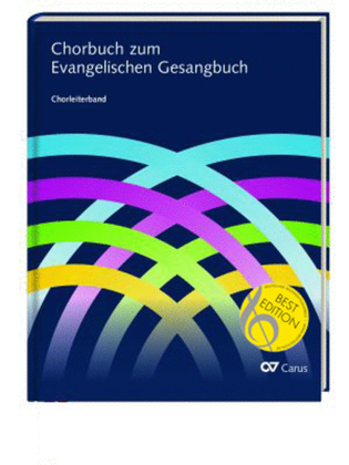 Book cover for Chorbuch zum Evangelischen Gesangbuch. Chorleiterband