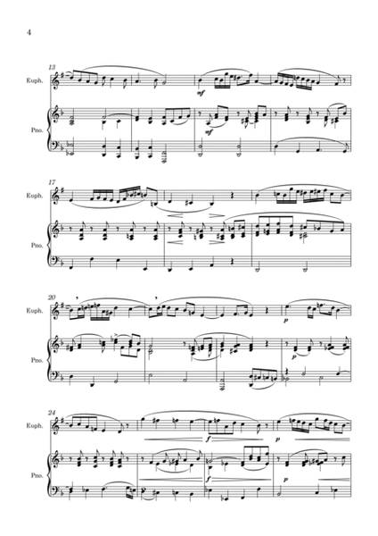 Alexandre Guilmant | Romance Sans Paroles, Op. 85 | for Euphonium Solo image number null