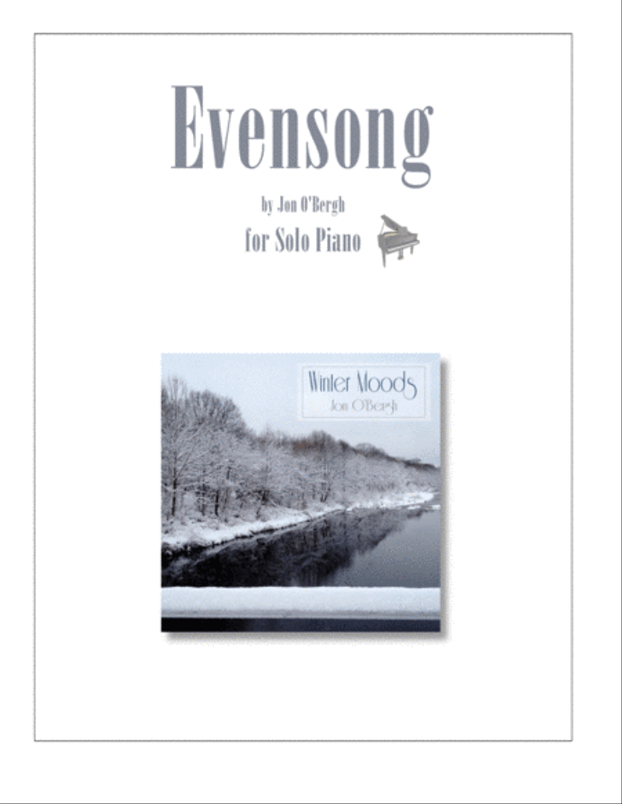 Evensong Piano Solo scores gallery preview page 1