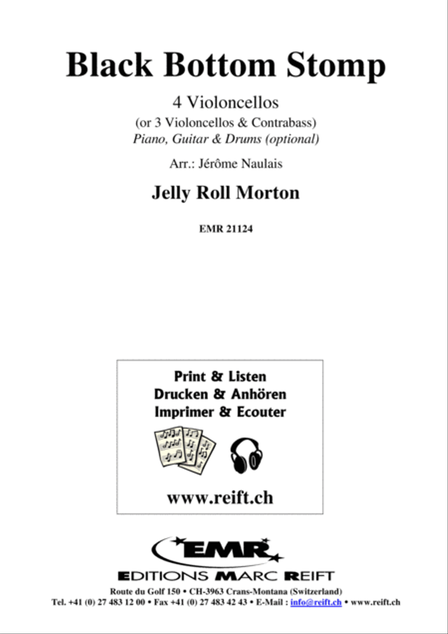 Black Bottom Stomp Cello scores gallery preview page 2