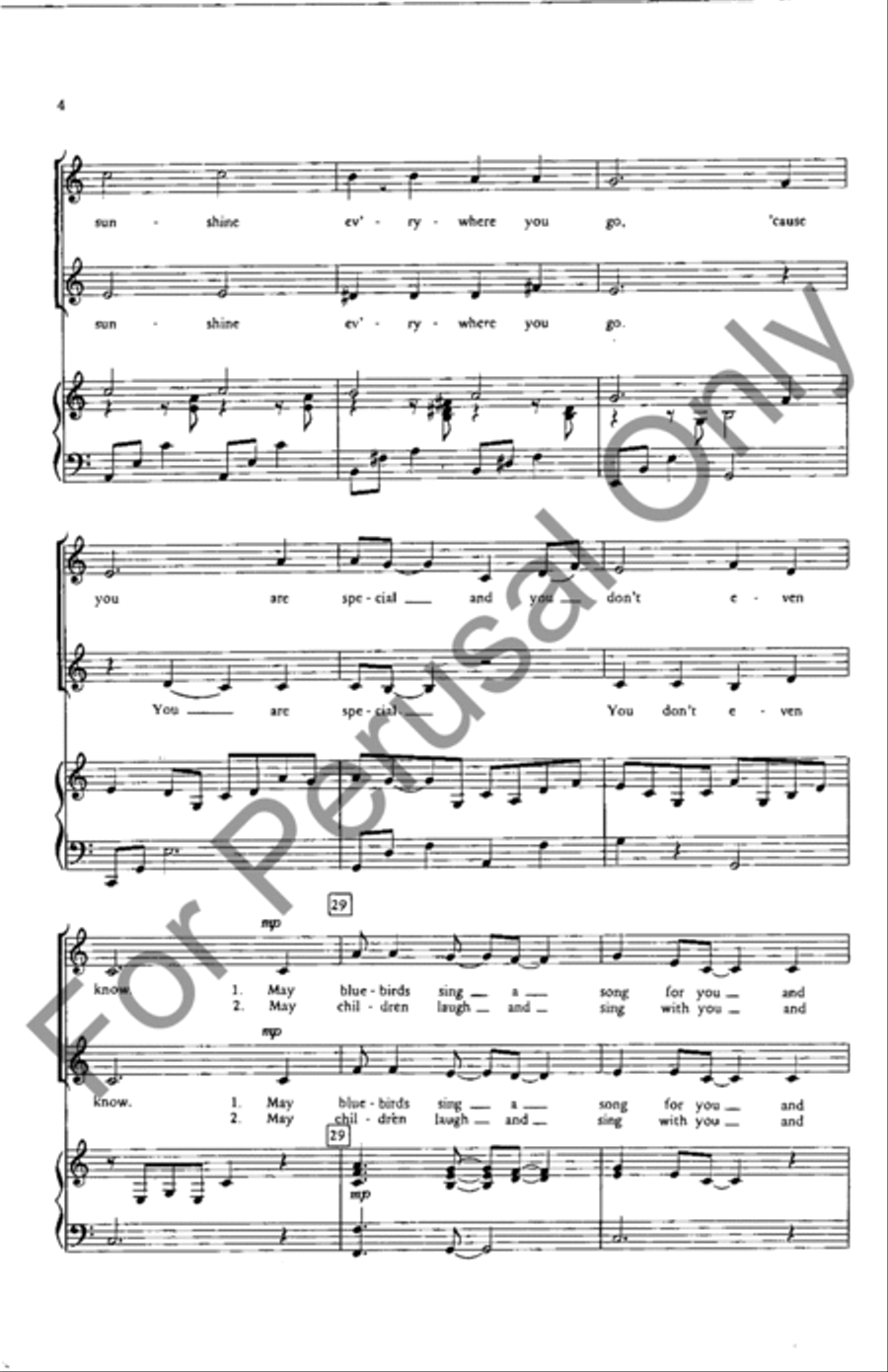 You Are Special SA scores gallery preview page 4