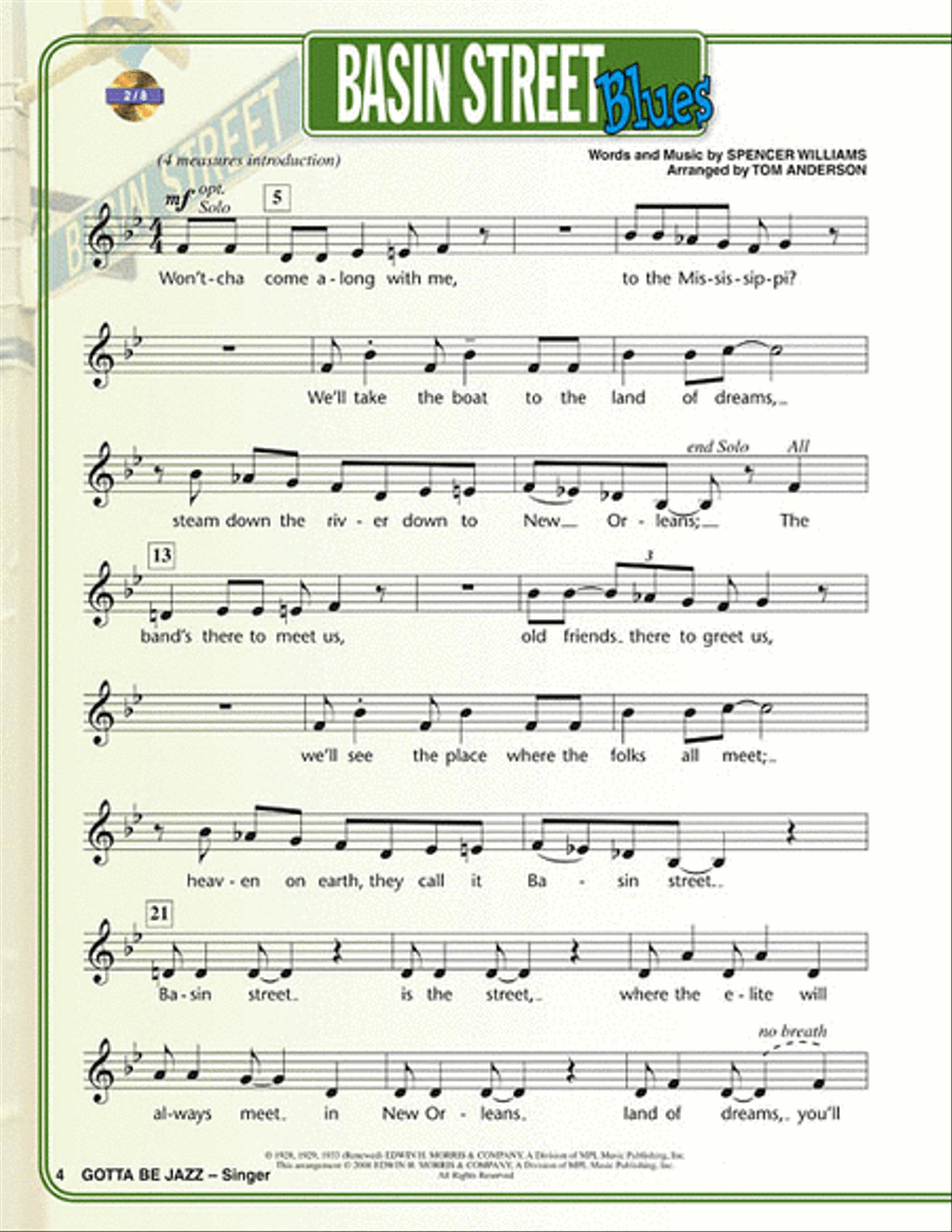 Gotta Be Jazz Choir scores gallery preview page 3