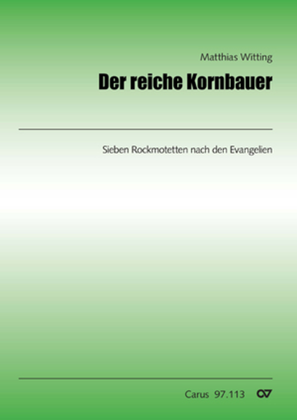 Book cover for Der reiche Kornbauer