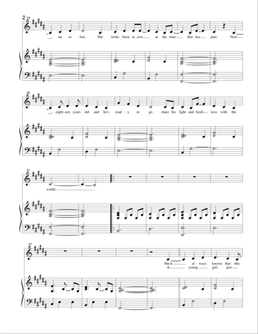 Two Years Voice scores gallery preview page 2
