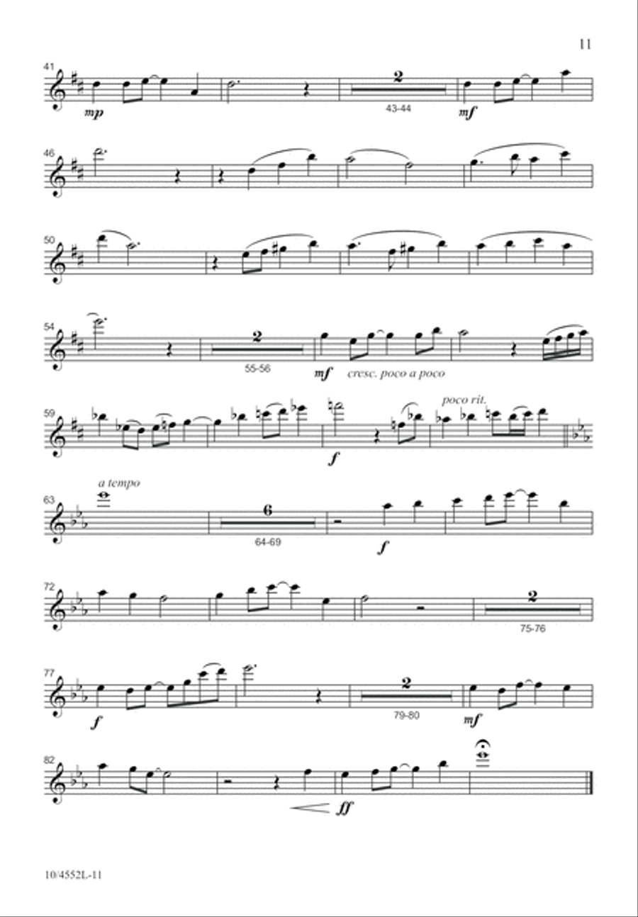 For the Beauty of the Earth 4-Part scores gallery preview page 12
